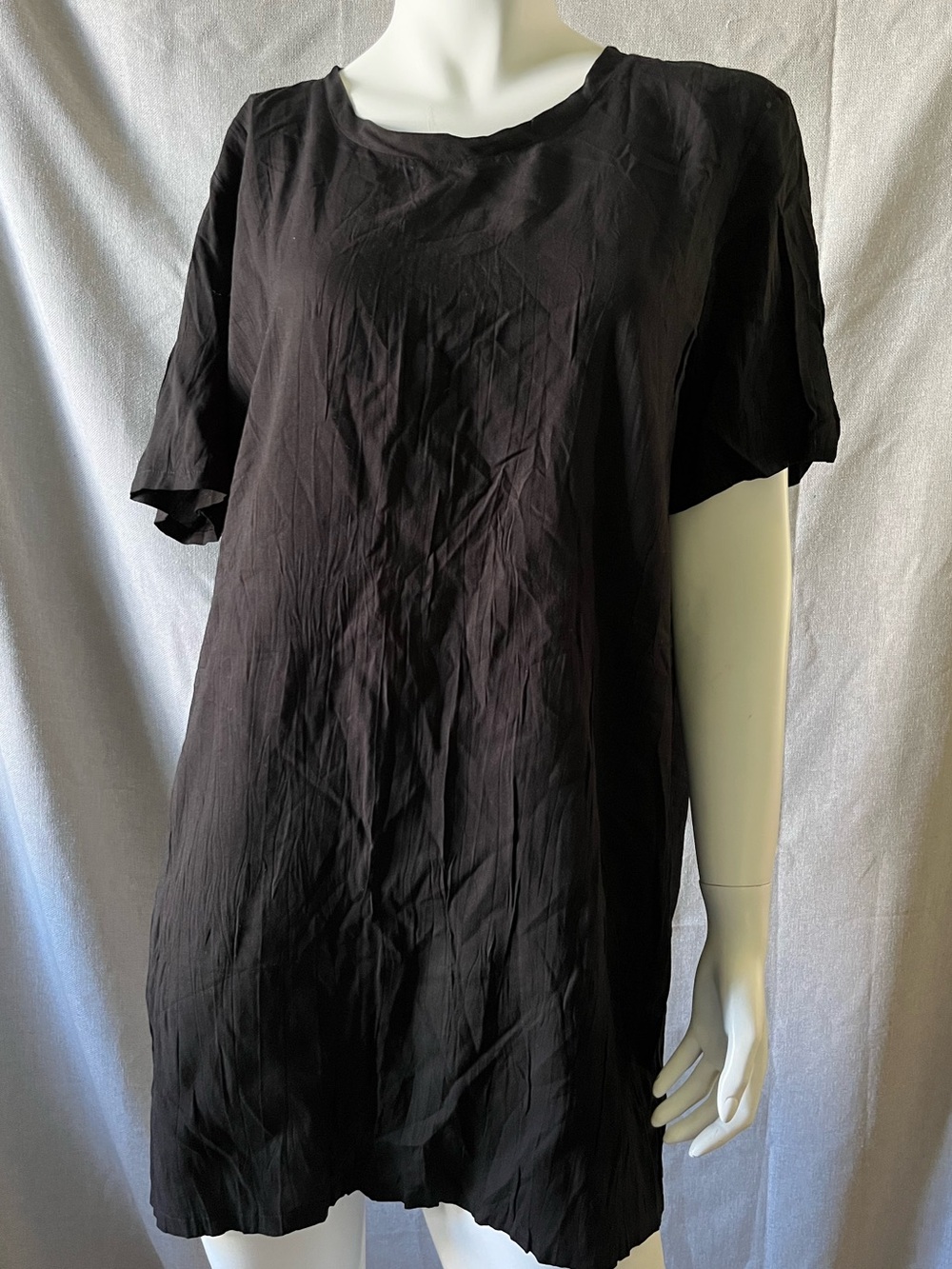 Aritzia TNA Tunic Mini Dress Minimalist Small